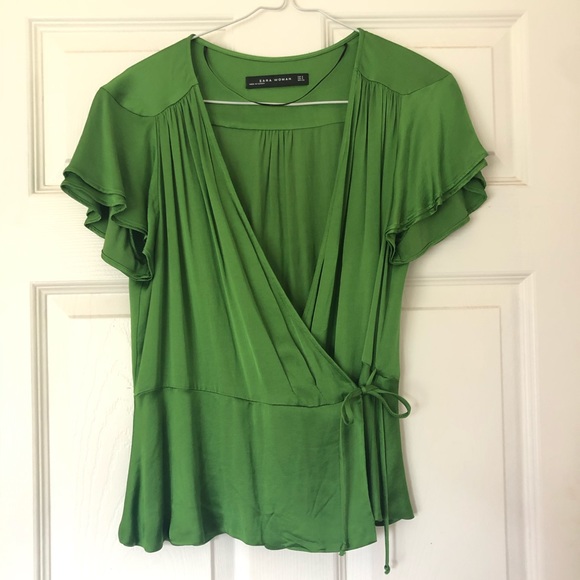 ZARA silky blouse - Picture 3 of 4